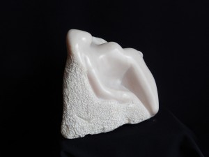 MOTHER AND CHILD - Stéatite - 20x28x11 cm - 7 kg